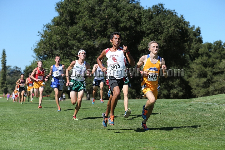 2015SIxcHSSeeded-118.JPG - 2015 Stanford Cross Country Invitational, September 26, Stanford Golf Course, Stanford, California.